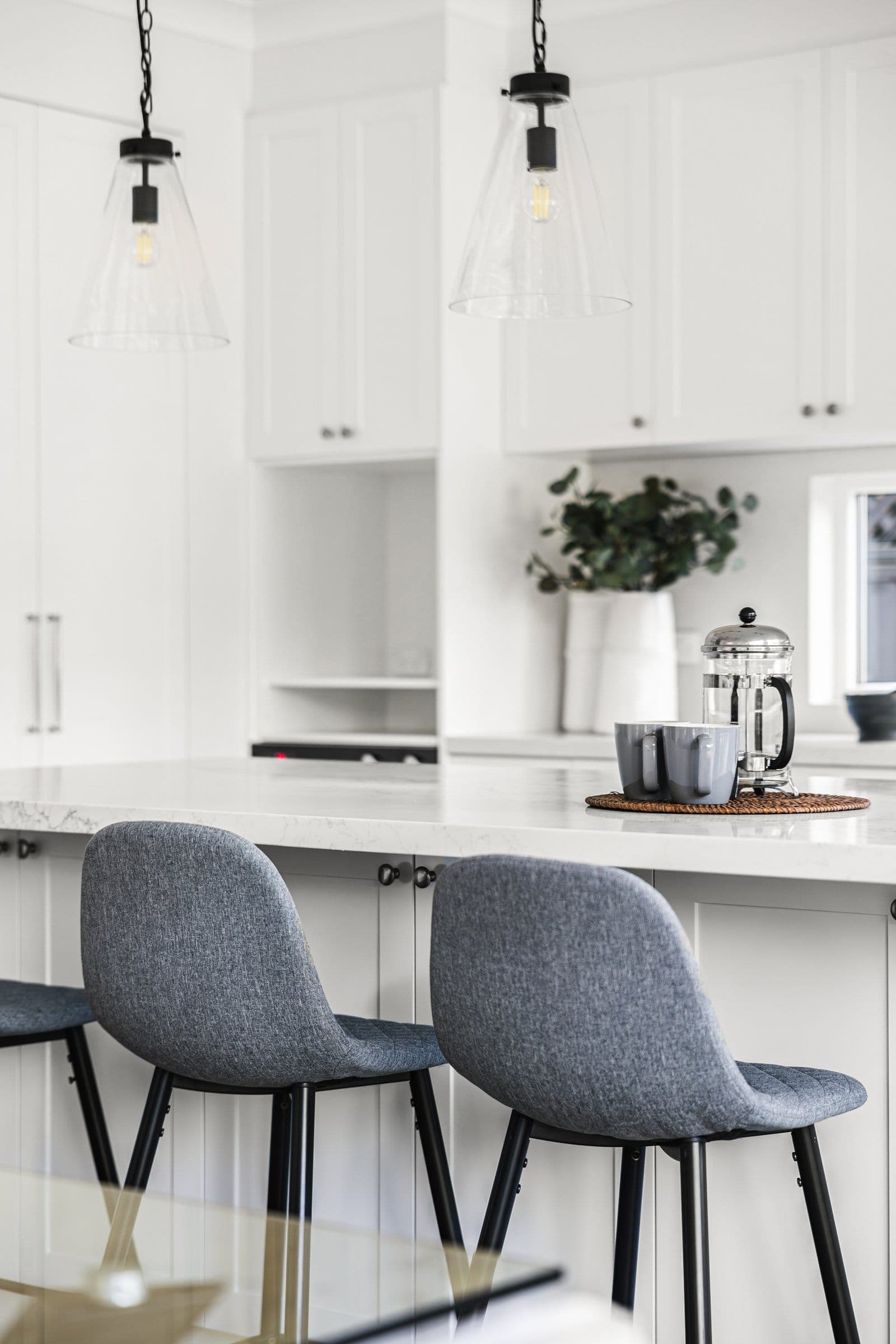 Kitchen of the Riverwood certified Passive House, South Sydney